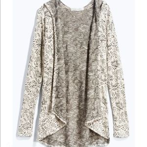 Row A Hooded Cardigan Women's Size‎ Small